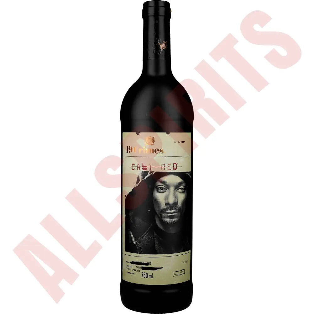 19 Crimes The Cali Red Snoop 13% 0,75 ltr. - AllSpirits