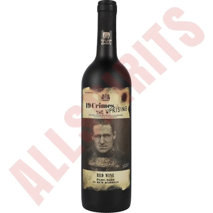 19 Crimes The Uprising Red Wine 14,5% 0,75 ltr. - AllSpirits