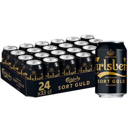 Carlsberg Sort Guld 5,8% 24x 0,33l zzgl. DPG Pfand