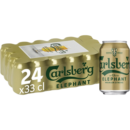Carlsberg Elephant Beer 7,2% 24x 0,33 ltr. zzgl. DPG Pfand
