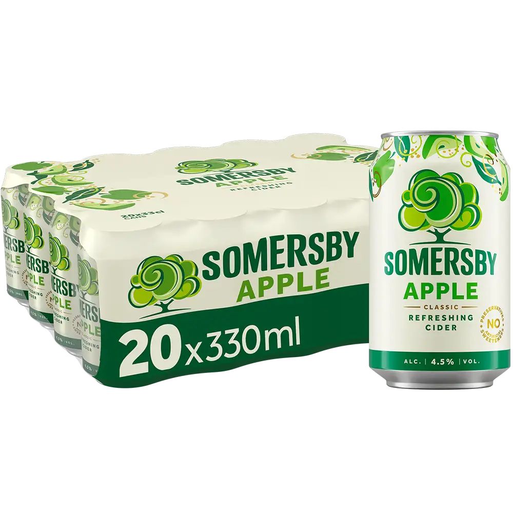 Somersby Apple 4,5% 20x  0,33l zzgl. DPG Pfand