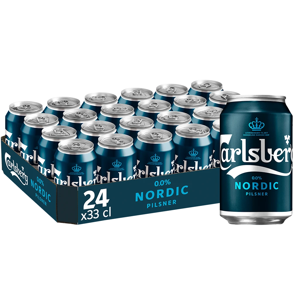 Carlsberg Nordic Alkoholfrei 24x0,33 ltr. zzgl. DPG Pfand
