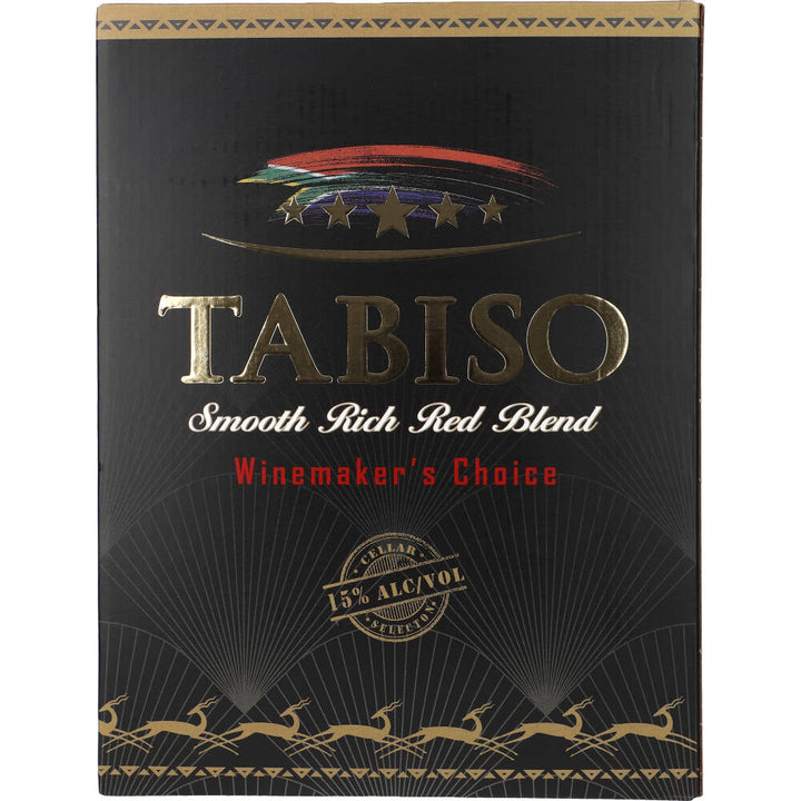 Tabiso Smooth Rich Red Blend 15% 3 Liter BiB