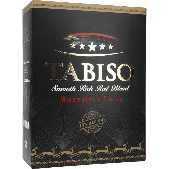 Tabiso Smooth Rich Red Blend 15% 3 Liter BiB