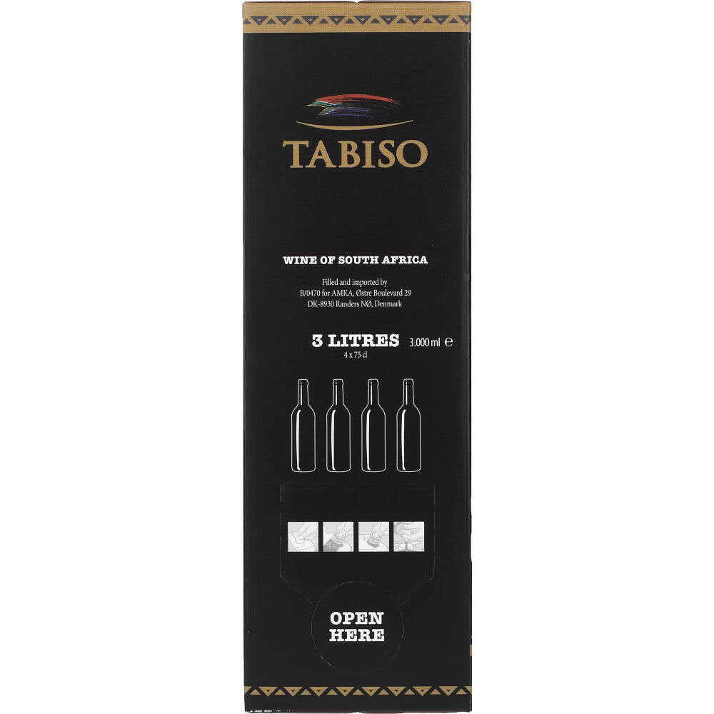 Tabiso Smooth Rich Red Blend 15% 3 Liter BiB