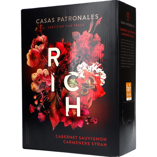 Casas Patronales Cab.Sau/Mal/Syrah 13,5 % 3 Liter BiB