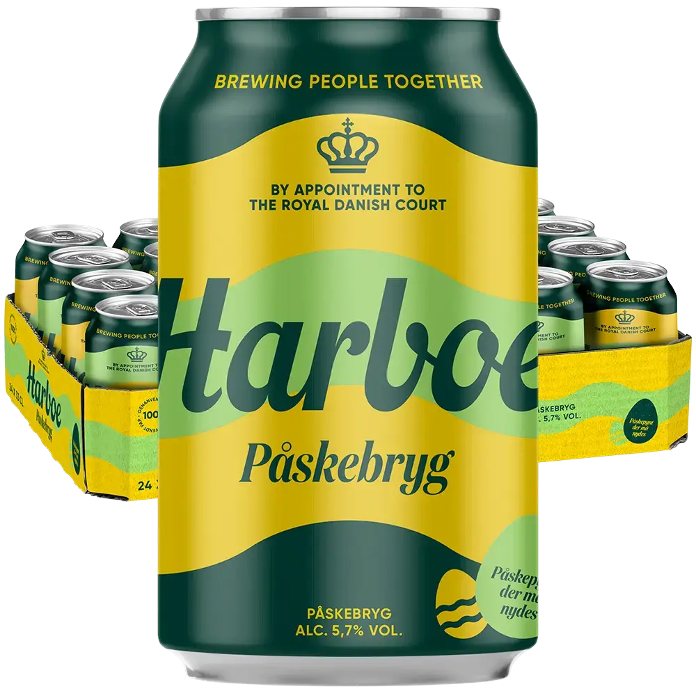 Harboe Påske Bryg 5,7% 24x 0,33 ltr. zzgl. DPG Pfand