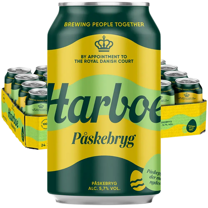 Harboe Påske Bryg 5,7% 24x 0,33 ltr. zzgl. DPG Pfand