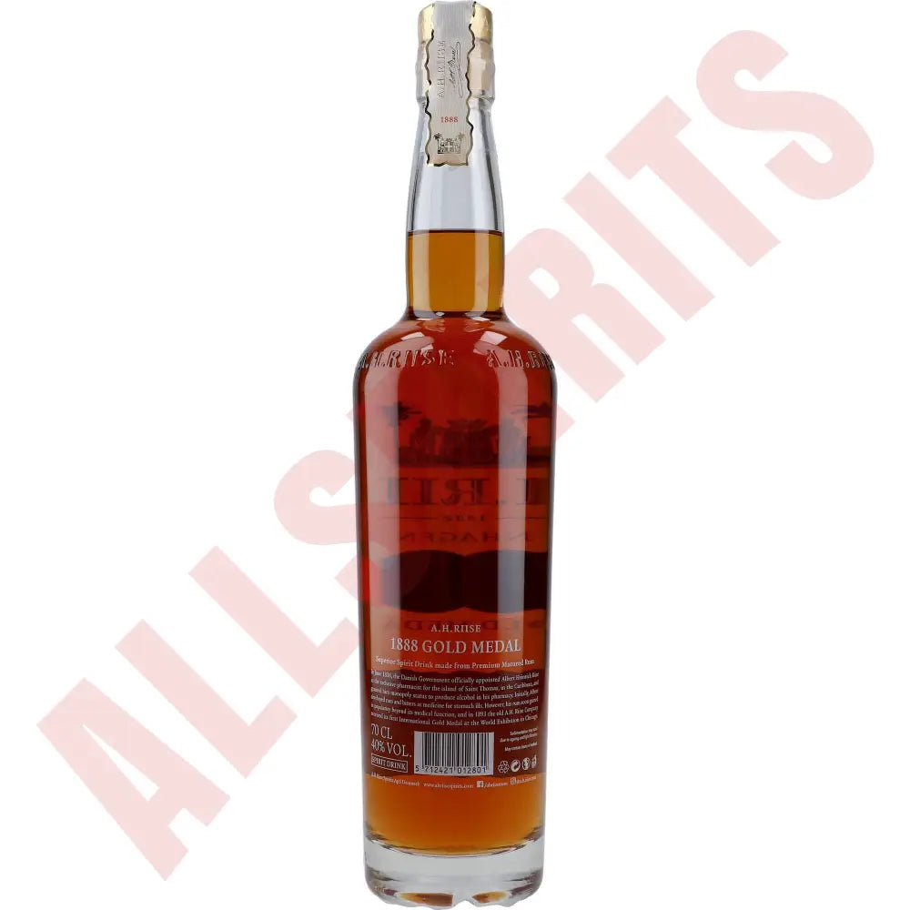 A.H. Riise 1888 Copenhagen Gold 1888 Rum Geschenkbox 40% 0,7 ltr. - AllSpirits