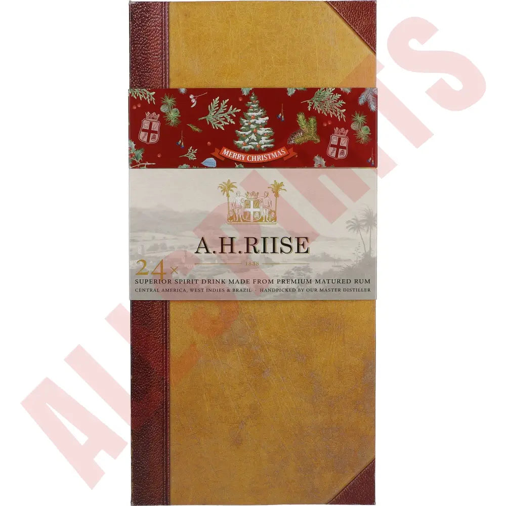 A.H. Riise Adventskalender Buch 40-60% 24x0,02l - AllSpirits