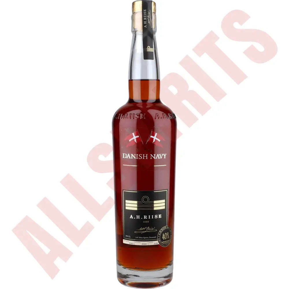 A.H. Riise Royal Danish Navy Rum Geschenkbox 40% 0,7 ltr. - AllSpirits