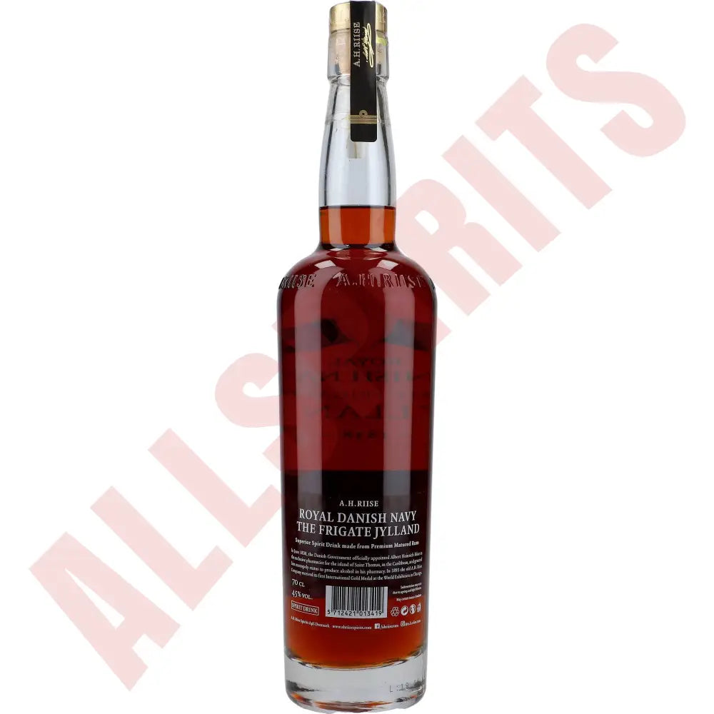 A.H. Riise Rum Danish Navy The Frigate Jylland 45% 0,70l Fl - AllSpirits