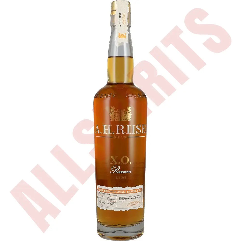 A.H. Riise X.O. Rum GIFTBOX 40% 0,7L - AllSpirits