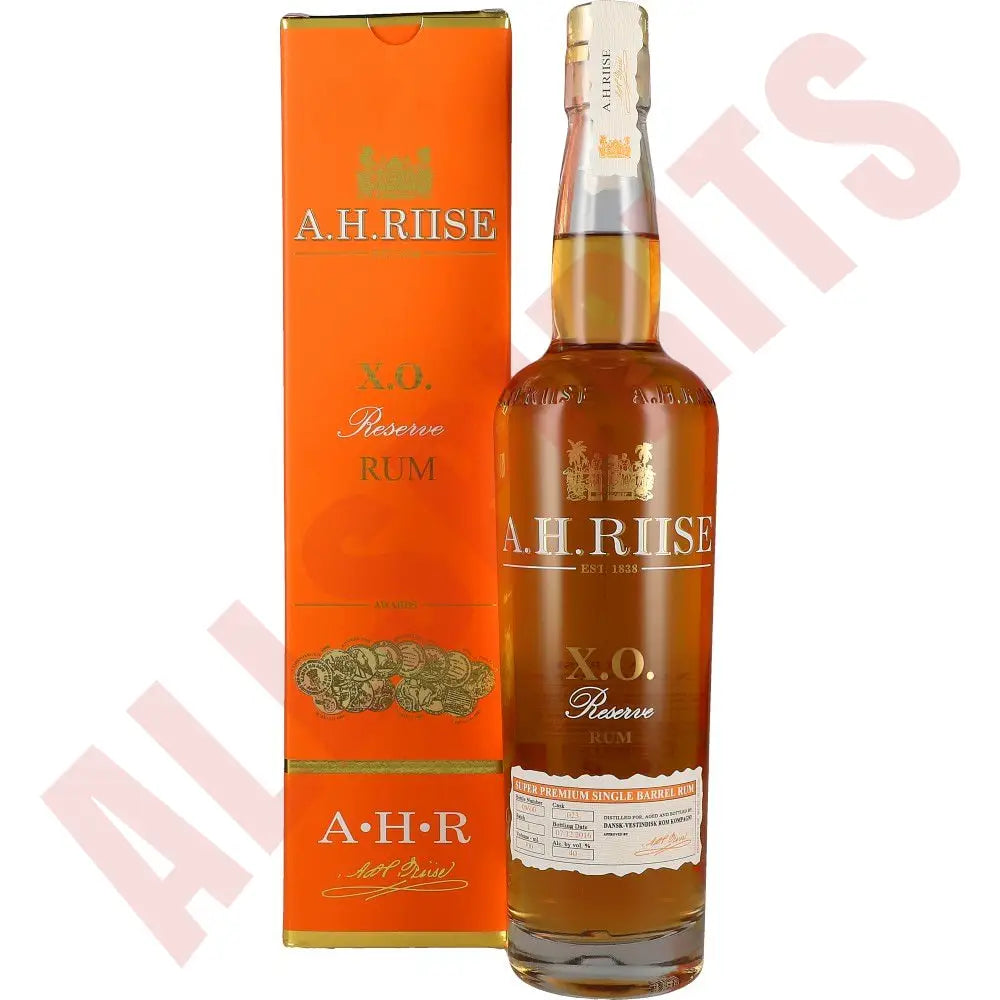 A.H. Riise X.O. Rum GIFTBOX 40% 0,7L - AllSpirits