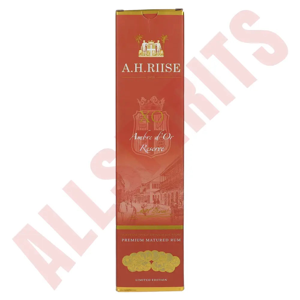 A.H.Riise XO Ambre d`or Reserve 42% 0,7 ltr. - AllSpirits