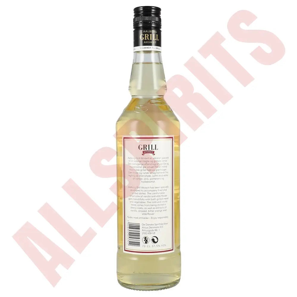 Aalborg Grill Akvavit 37,5% 0,7 ltr. - AllSpirits