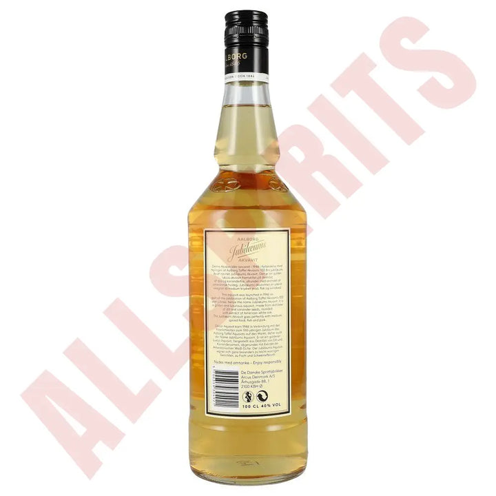 Aalborg Jubiläums Akvavit 40% 1 ltr. - AllSpirits