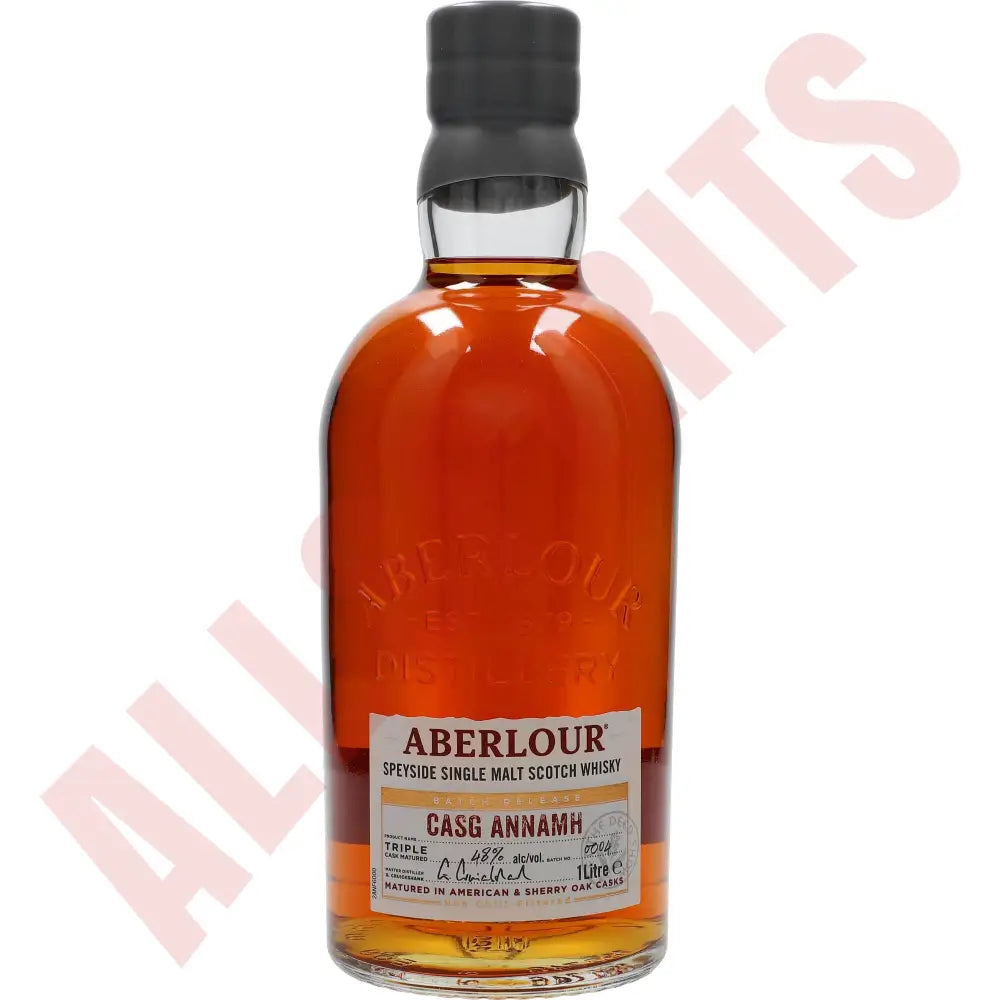 Aberlour Casg Annamh Batch 0004 Non Chill Filtered 48% 1L - AllSpirits