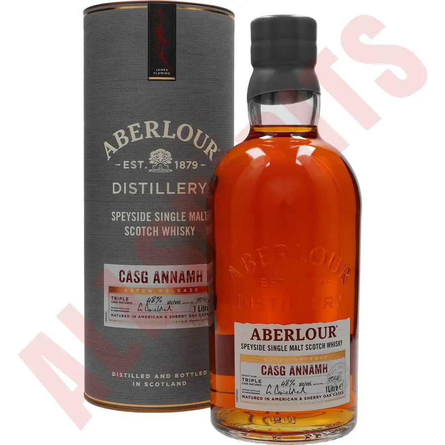 Aberlour Casg Annamh Batch 0004 Non Chill Filtered 48% 1L - AllSpirits