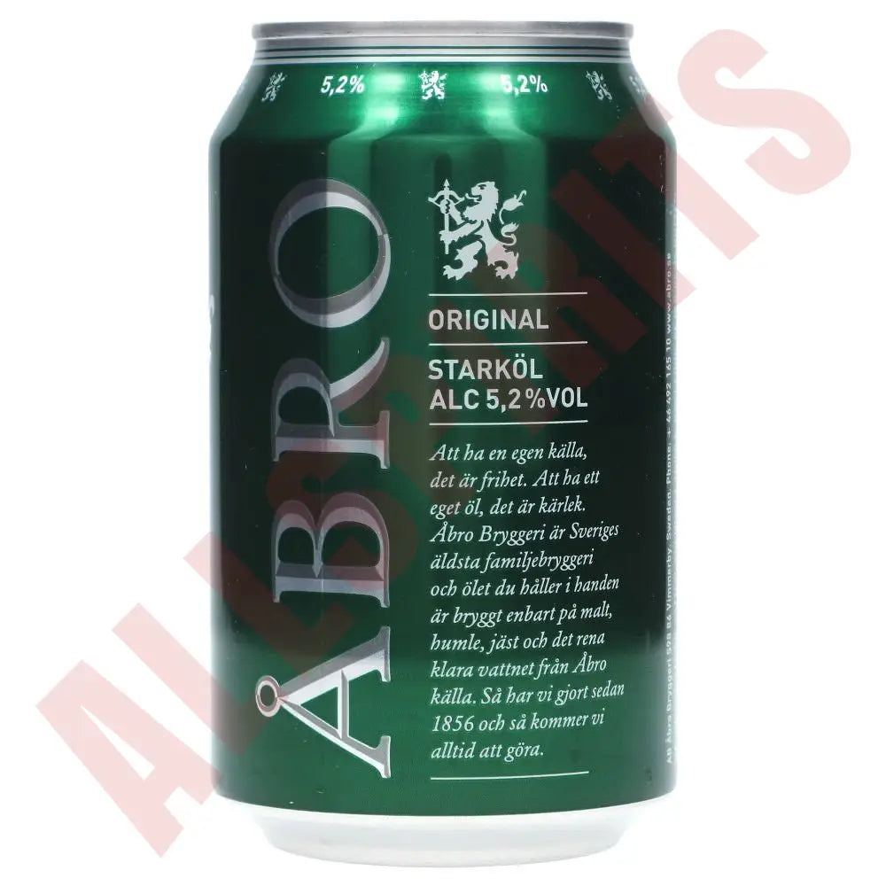 Abro Original 5,2% 24x 0,33 ltr. zzgl. DPG Pfand - AllSpirits