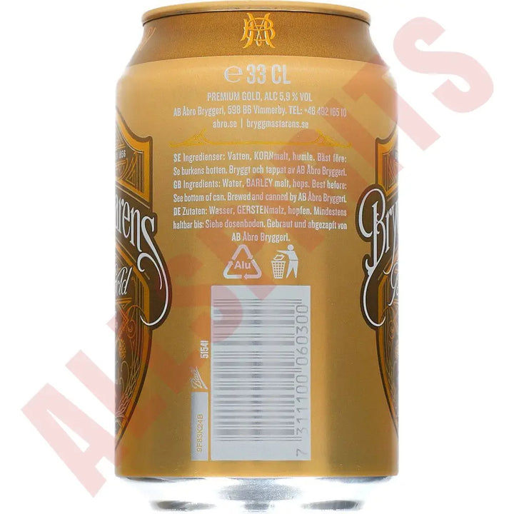 Abro Prem Gold 5,9% 24x 0,33 ltr. zzgl. DPG Pfand - AllSpirits