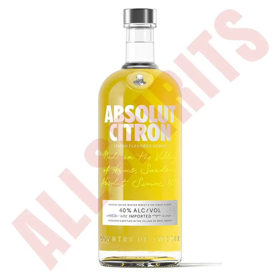 Absolut Citron 40% 1 ltr. - AllSpirits