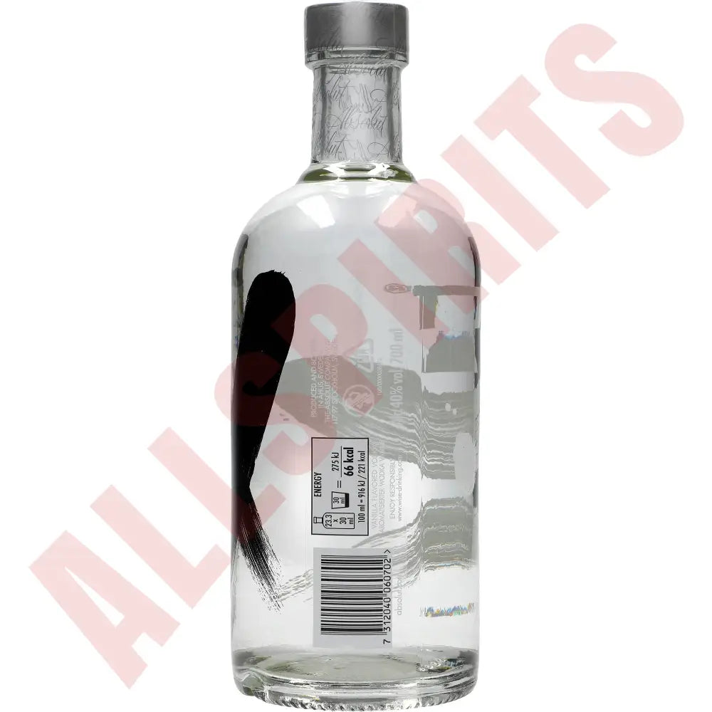 Absolut Vanilia Vodka 40% 0,7 ltr. - AllSpirits