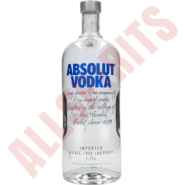 Absolut Vodka 40% 1.75 ltr. - AllSpirits