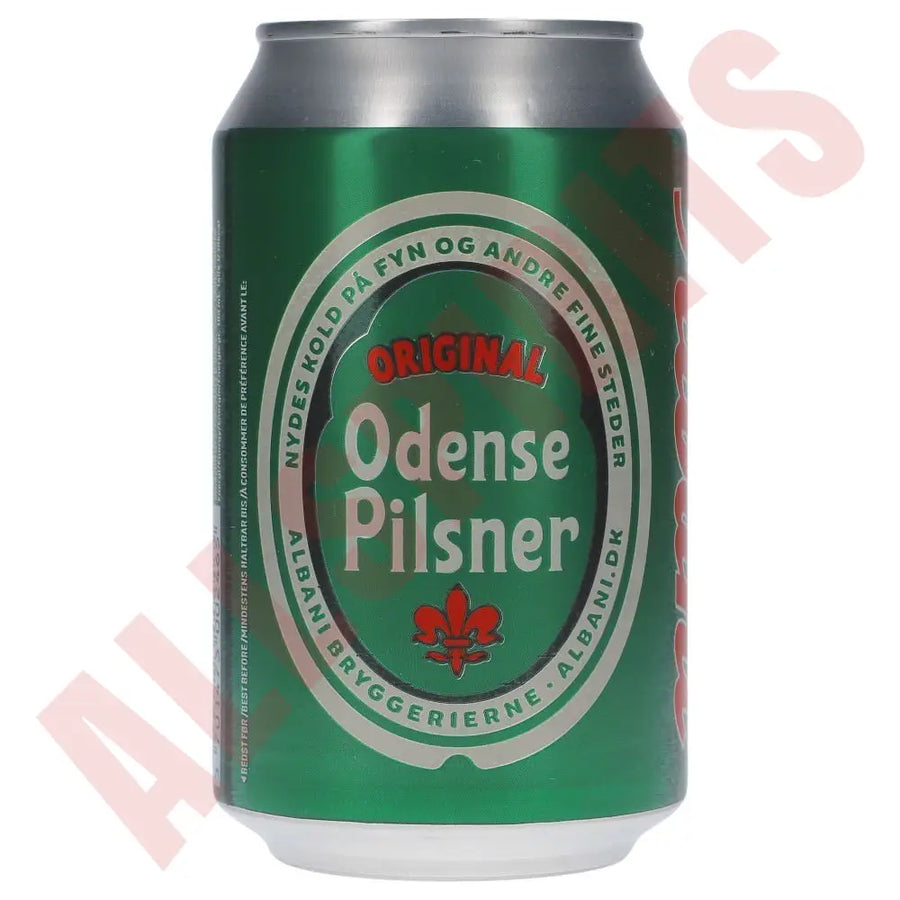 Albani Odense Pilsner 4,6% 24x 0,33 ltr. zzgl. DPG Pfand - AllSpirits