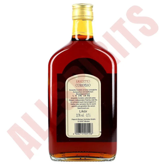 Amaretto Cordelio 21,5% 0,7 ltr. - AllSpirits