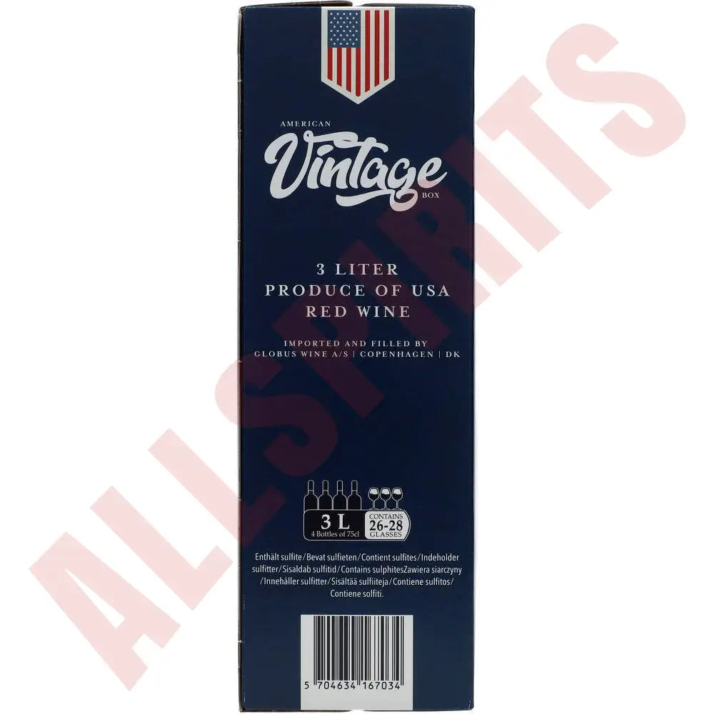 American Vintage Zinfandel 14,5% 3 ltr. - AllSpirits