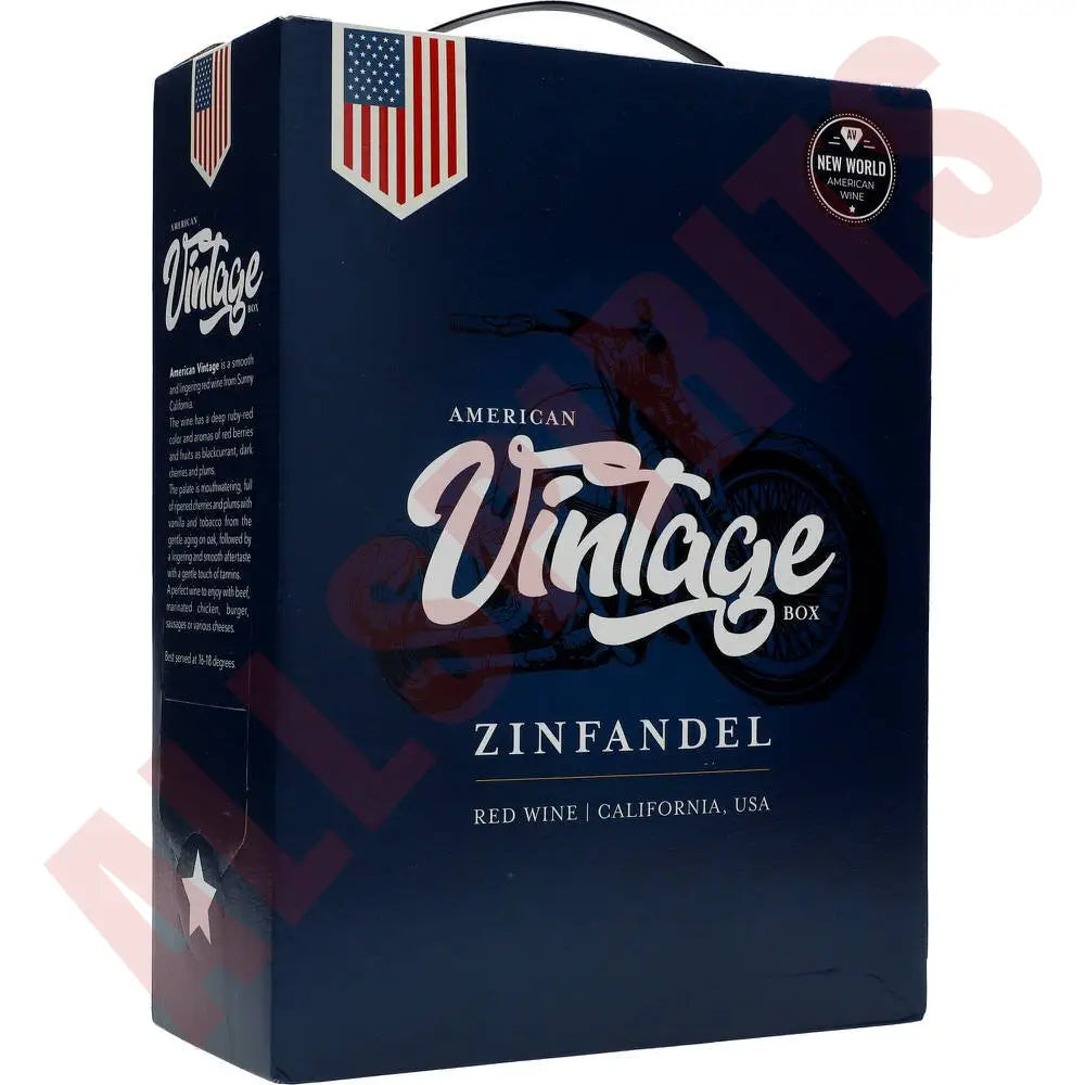 American Vintage Zinfandel 14,5% 3 ltr. - AllSpirits