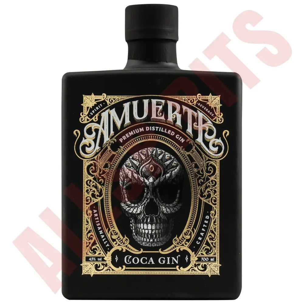 Amuerte Coca Leaf Gin Black Edition 43% 0,7l - AllSpirits