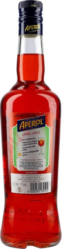 Aperol 11% 0,7 ltr. - AllSpirits