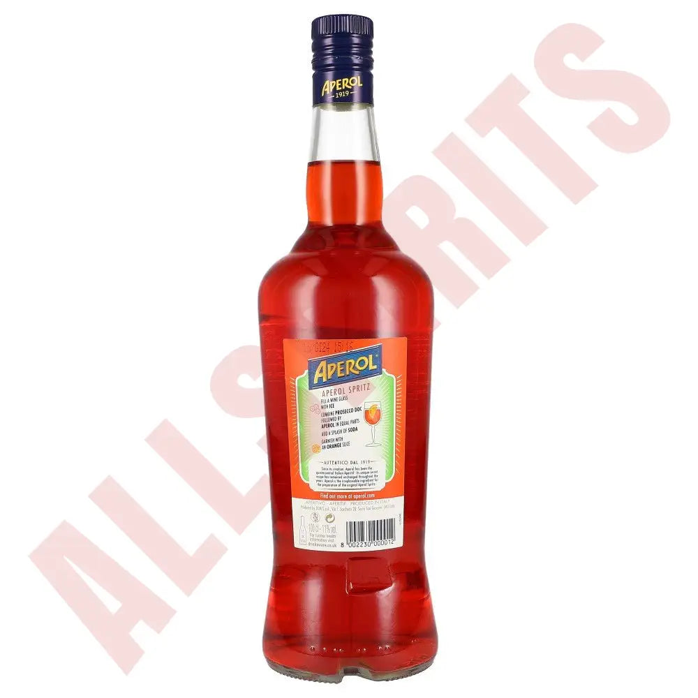 Aperol 11% 1 ltr. - AllSpirits