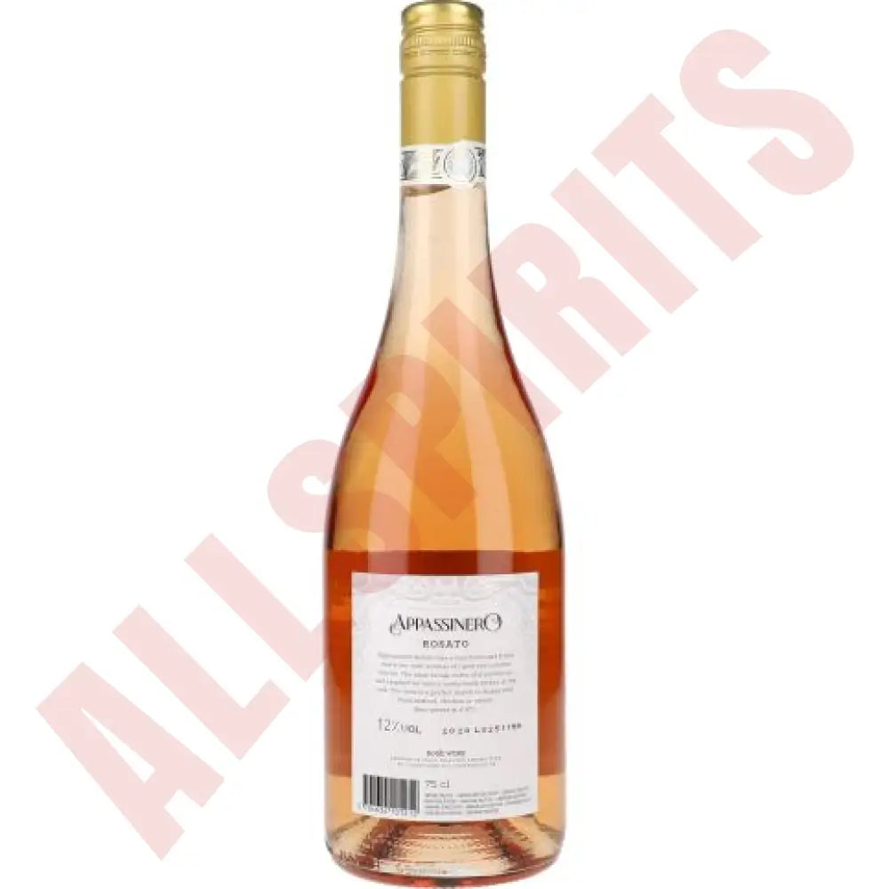 Appassinero Rosato 12% 0,75 ltr. - AllSpirits