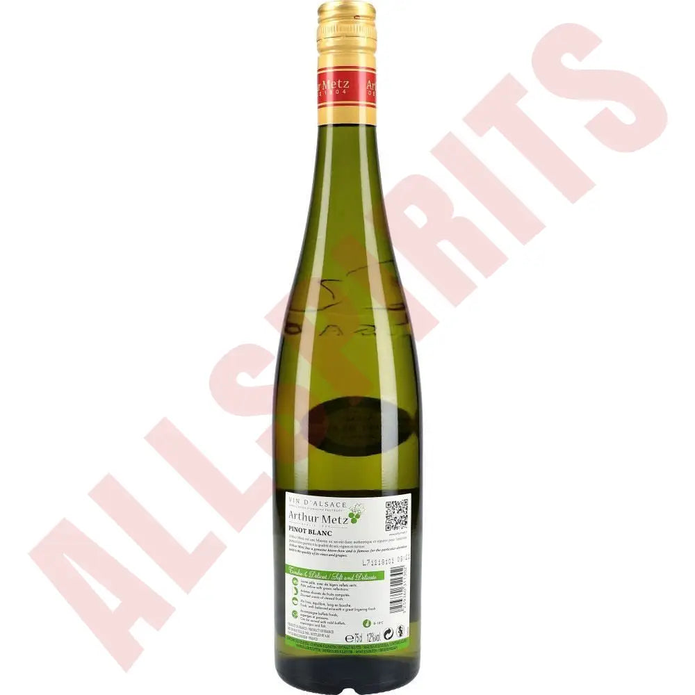 Arthur Metz Pinot Blanc 12% 0,75 ltr - AllSpirits