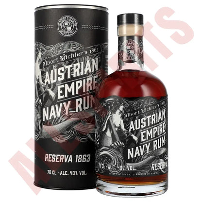 Austrian Empire Navy Rum Reserve 1863 40% 0,7 ltr. -GB- - AllSpirits