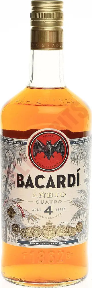 Bacardi Anejo 40% 0,7 ltr. - AllSpirits