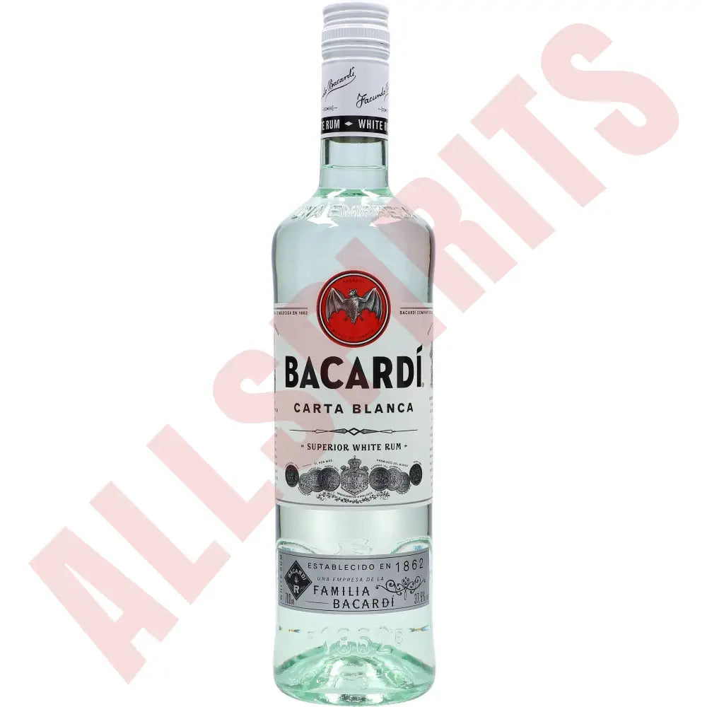 Bacardi Carta Blanca 37,5% 0,7 ltr. - AllSpirits