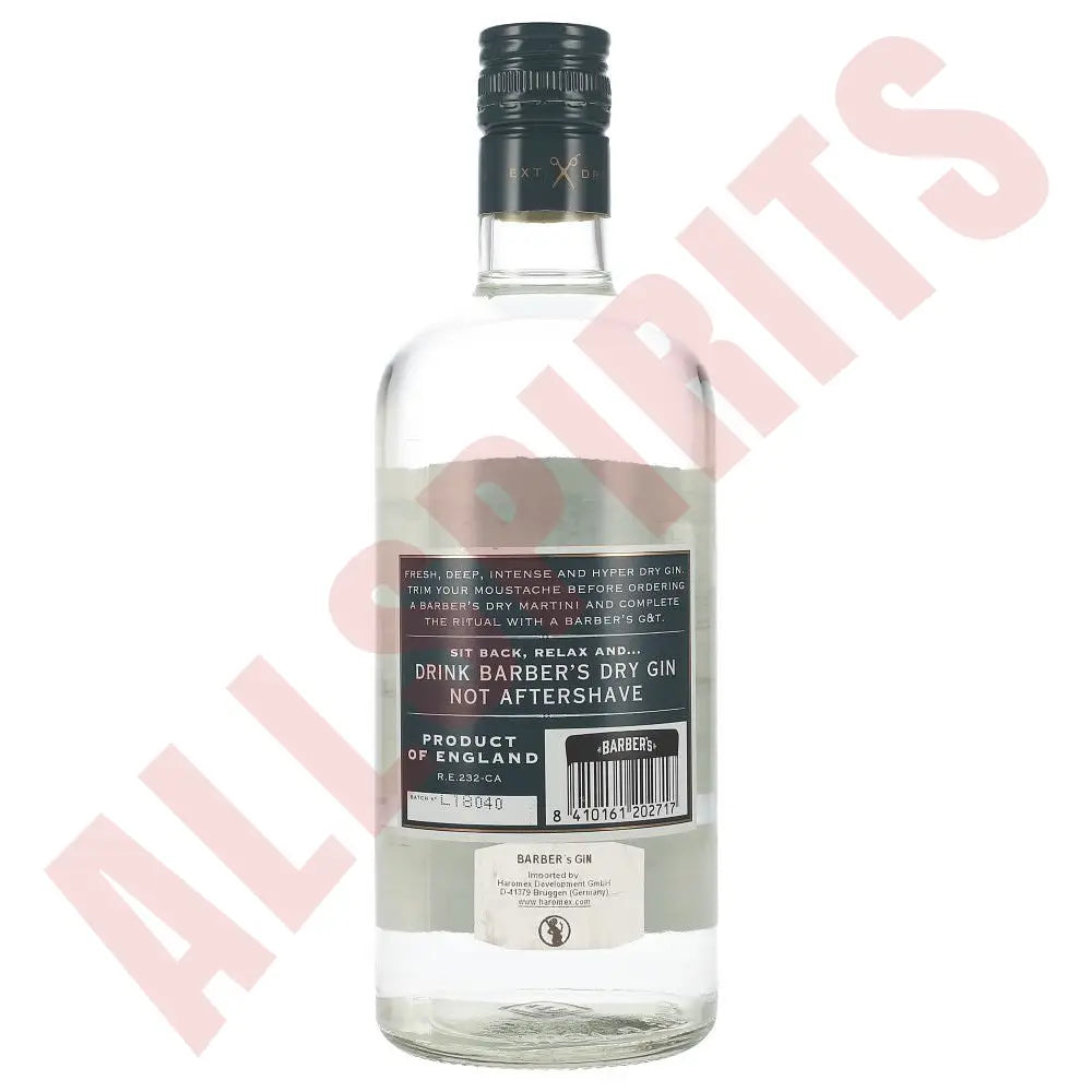 Barbers Gin 0,7L 40% - AllSpirits