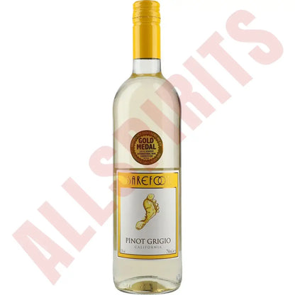 Barefoot Pinot Grigio 12% 0,75 ltr. - AllSpirits