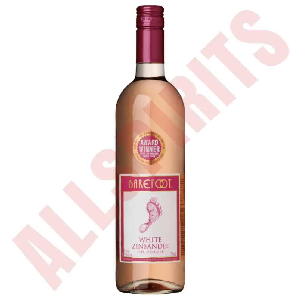 Barefoot White Zinfandel 8,5% 0,75ltr - AllSpirits