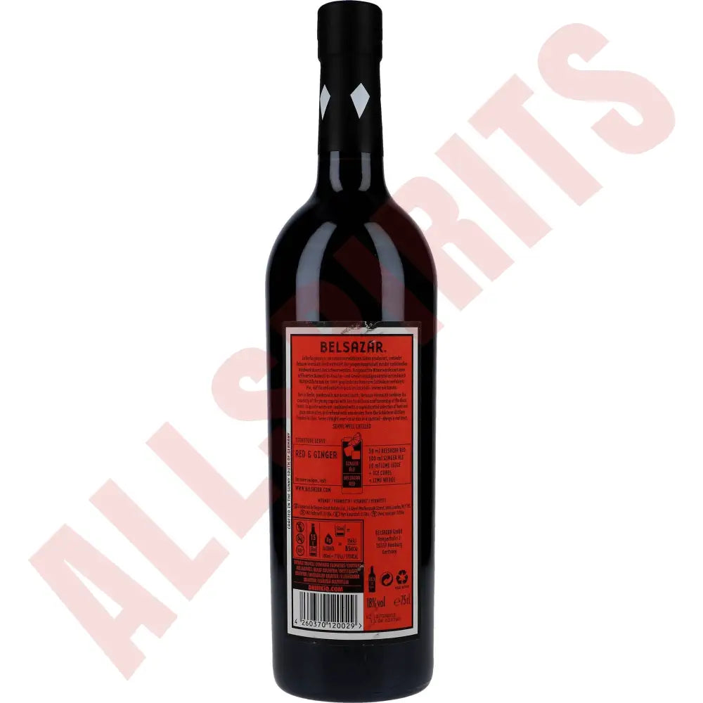 Belsazar Vermouth Red 18% 0,75L - AllSpirits