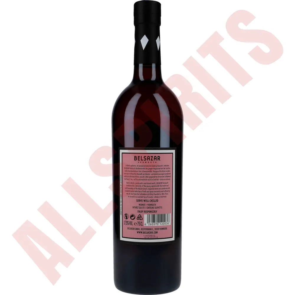 Belsazar Vermouth Rose 17,5% 0,75L - AllSpirits