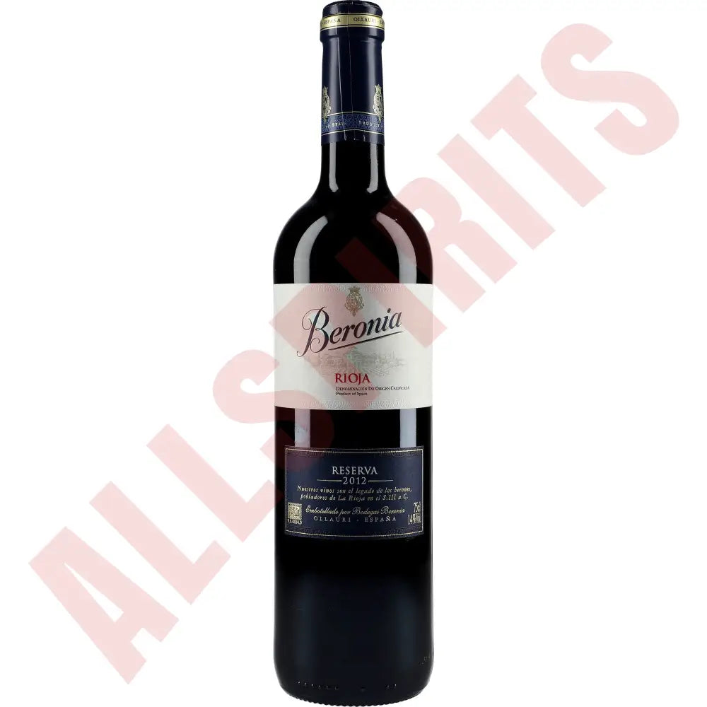 Beronia Rioja Reserva 14% 0,75 ltr - AllSpirits