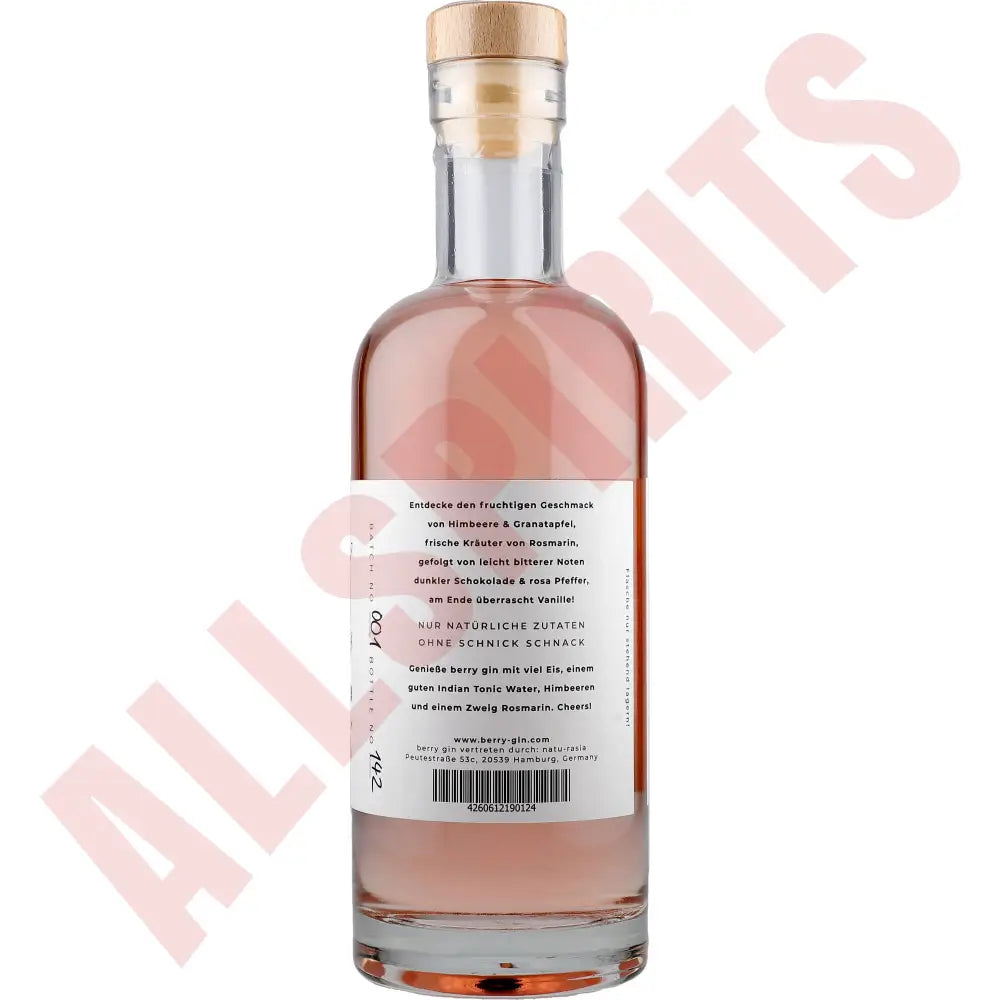 berry gin 40% 0,5 l - AllSpirits