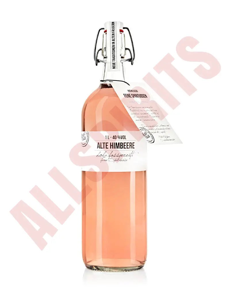 BIRKENHOF Brennerei Alte Himbeere feine holzfassgereifte Spirituose 1,0l Bügelflasche 40% vol. - AllSpirits