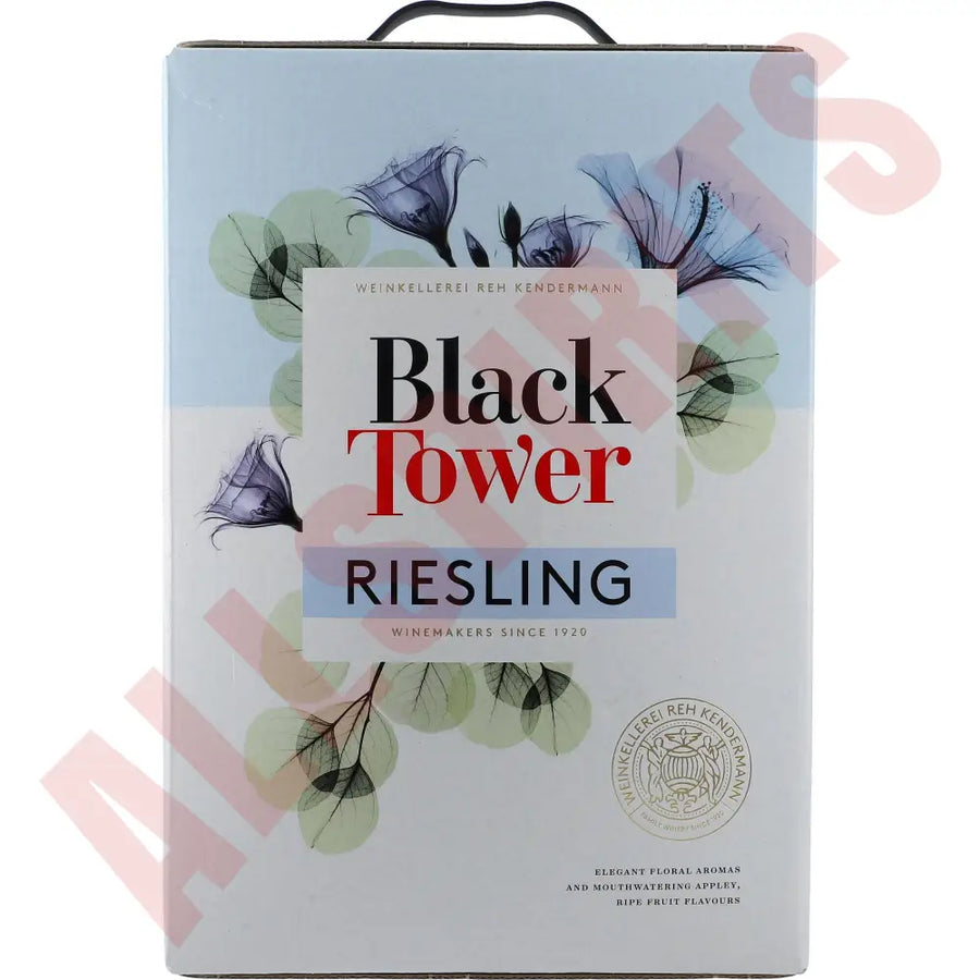 Black Tower Riesling Trocken 12 % 3 ltr. - AllSpirits