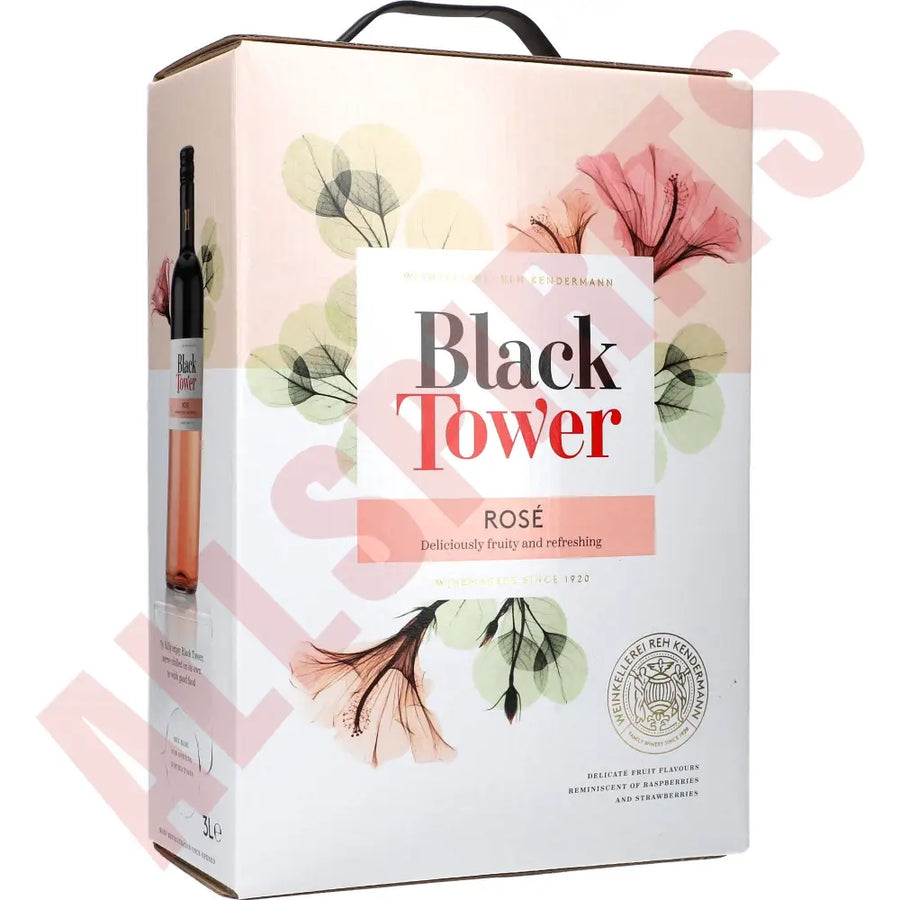 Black Tower Rose 9,5% 3 ltr. - AllSpirits